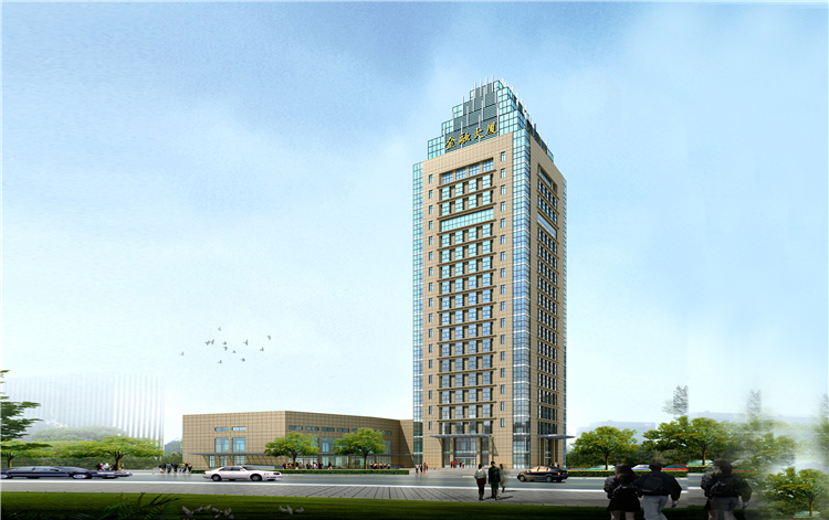 20110322池州九華農村商業(yè)銀行外裝 