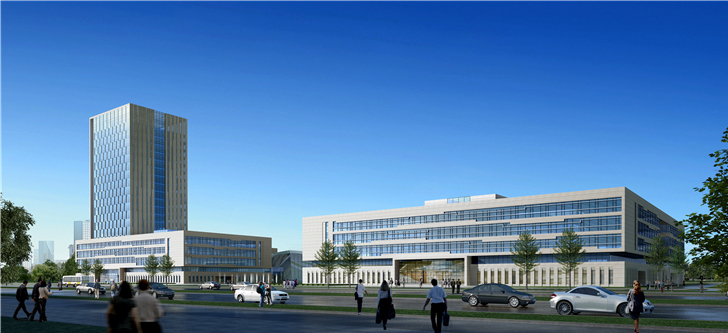 外-中國工商銀行后臺(tái)計(jì)算機(jī)及動(dòng)力中心外立面裝飾工程